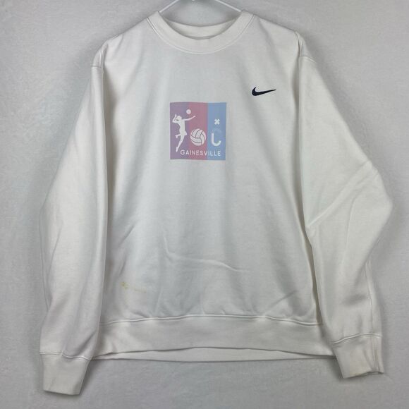 Nike Volleyball Tournament of Champions Adult Extra Large White Logo Sweatshirt - Picture 1 of 11